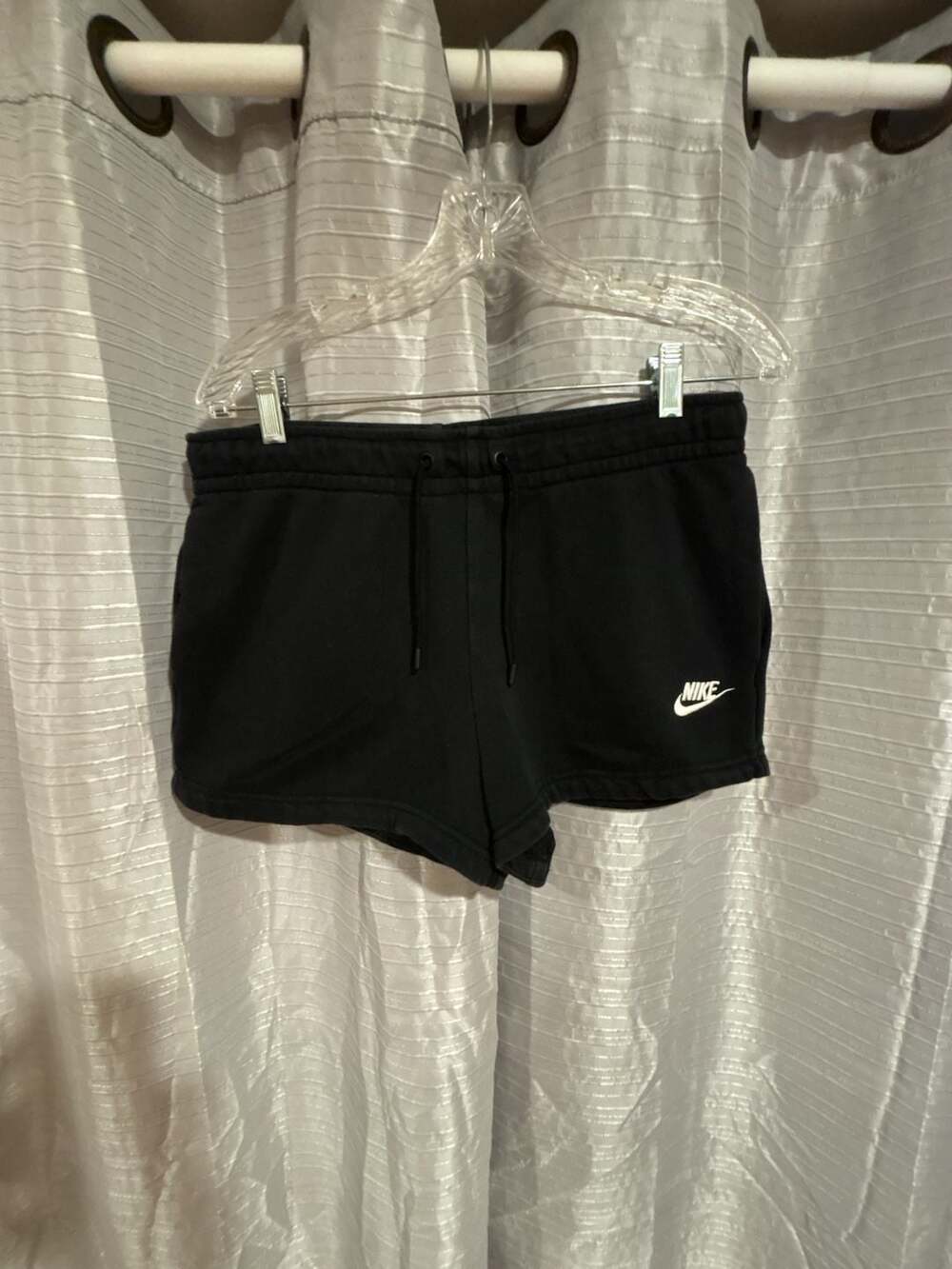 Nike Sportswear Essential Womens Sweat Shorts Black Size S
